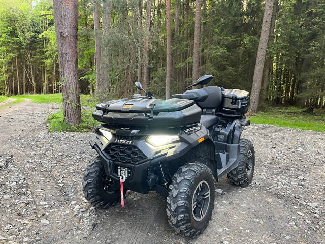 Čtyřkolka LONCIN XWOLF 550L EPS, DPH, 05/2024