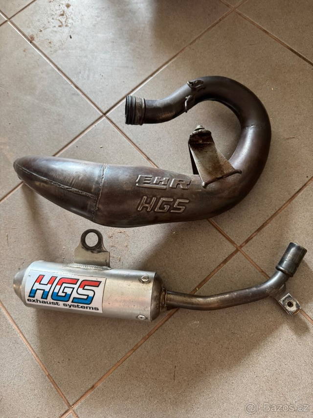 Ktm sx 50 výfuk + hlava laděná