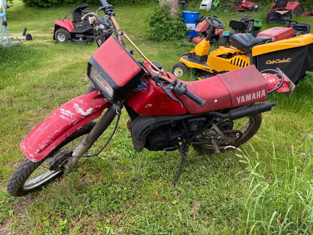 Yamaha DT 80 obsah 125 2takt