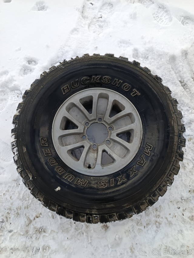ALU disk + pneu Maxxis Mudder Buckshot 33x12,5 R15