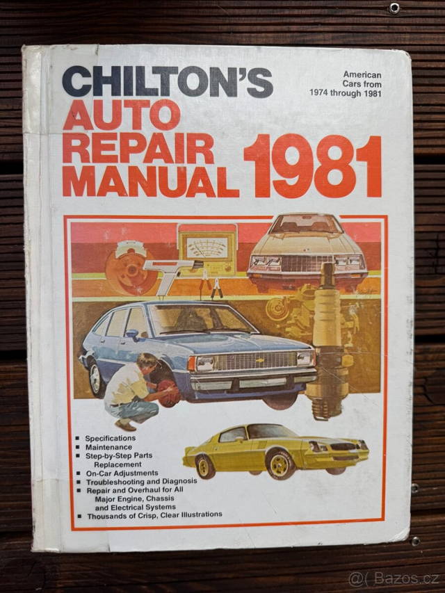 Montážní manualy na americké vozy 1974-1981