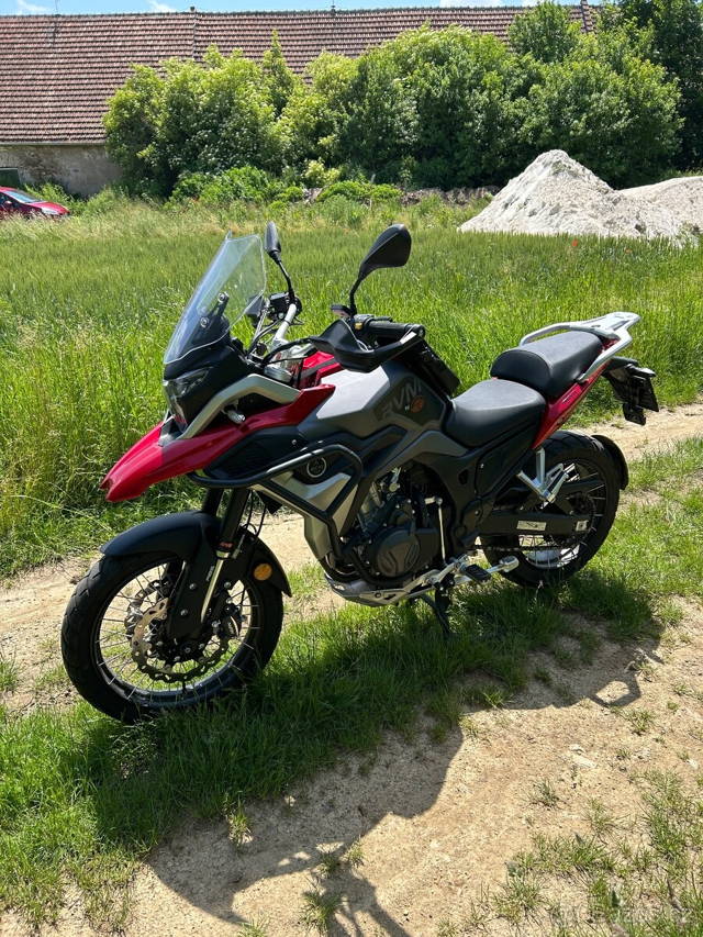 Jawa RVM 500 kufry + vyhřívané gripy