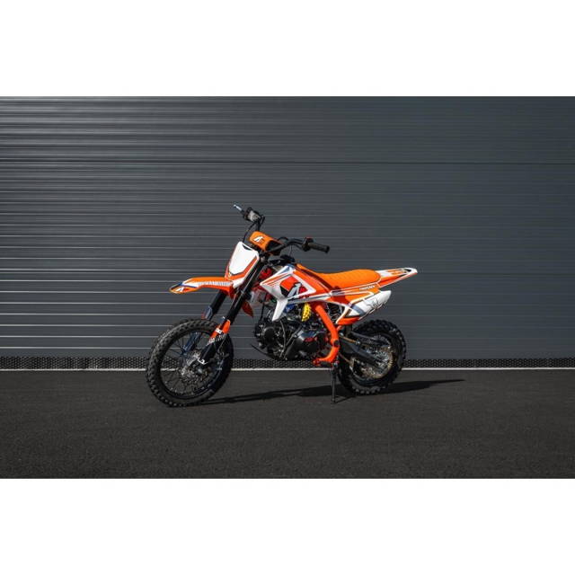 Pitbike Leramotors Thunder 125, poloautomat, oranz