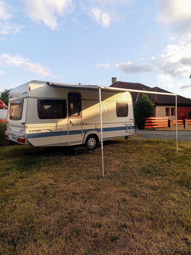 Prodám  Karavan Fendt Saphir 470,r.v 2007,mower,markýza.