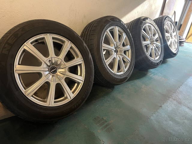 Letní alu kola 5x120 r19