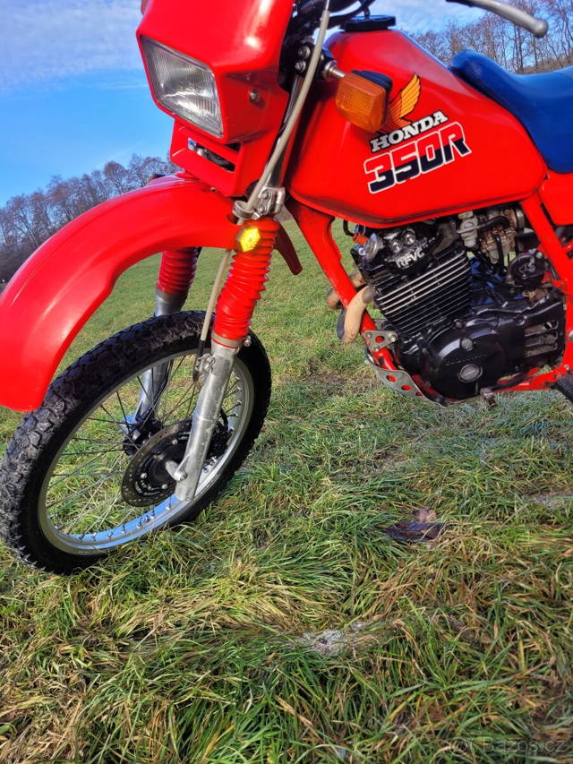 Honda XL 350 R 1985 doklady