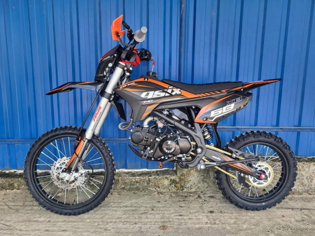 Motocykl ASIX XB68 140ccm 19/ 16" E-START + světlo