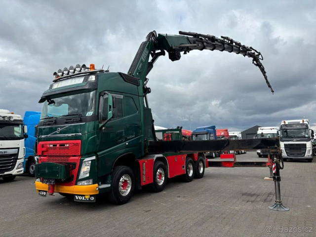 Volvo FH 500 - 8x4 – Tahač + HR-Fassi 1350 + Fly-Jib – EURO
