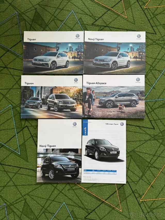 VW Amarok, T-Cross a T-Roc, Tiguan, Touareg prospekty