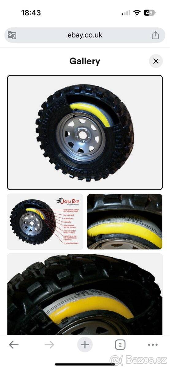 Komplet kola R16 6x139,7 5ks