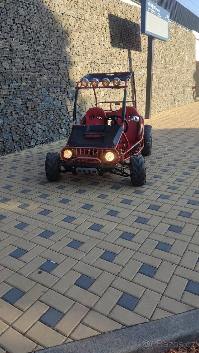 Prodám Buggy nitro 125ccm R-1-2-3