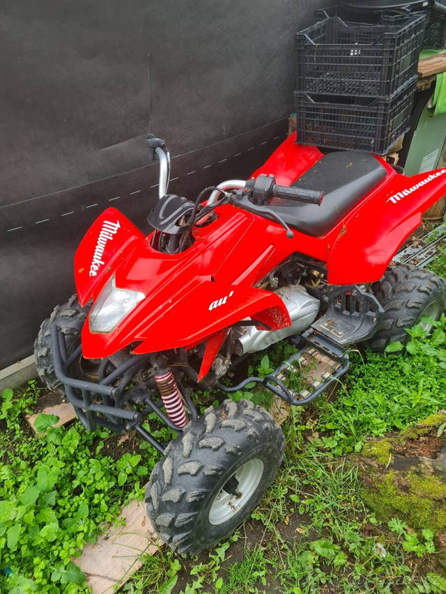 Prodám nevyužitou čtyřkolku 125ccm větší