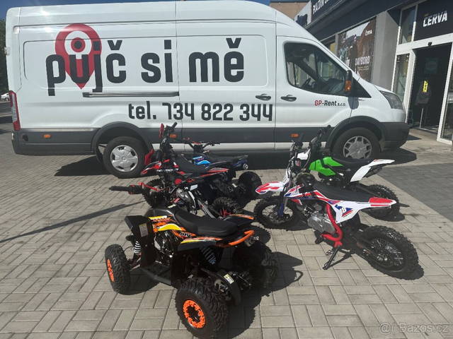 Dětské čtyřkolky-Pitbike-prodej-půjčovna