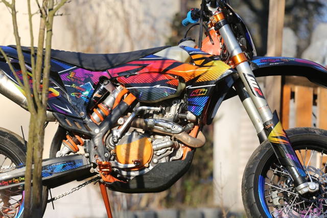 KTM exc 500 SixDays Supermoto