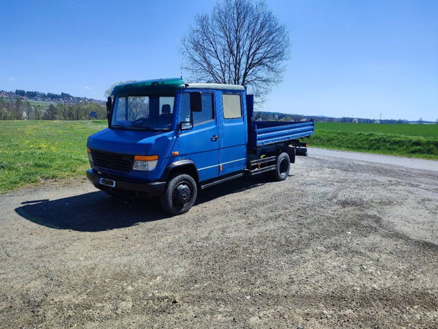 Mercedes Vario 814DK sklápěč dvojkabina 7,5t