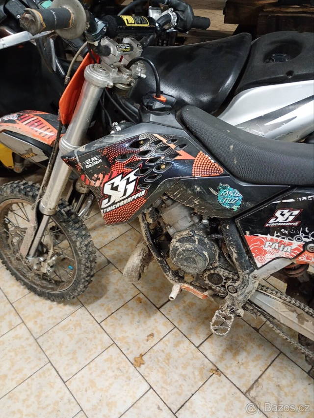 vyměním KTM 65 za Honda 125 small whell