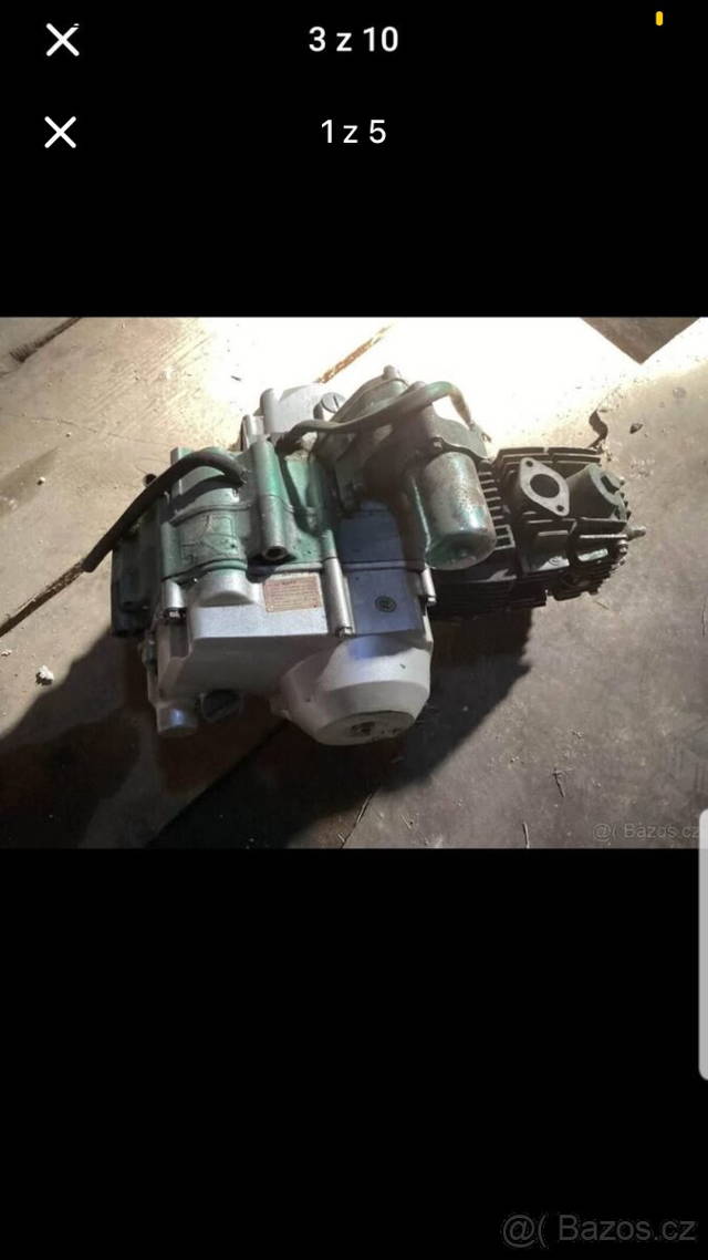Díly na motorku