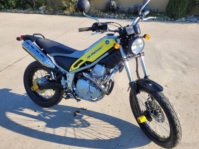 Yamaha XG 250 Tricker doklady, štartér