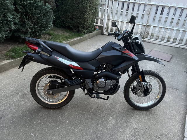Keeway TX 125 enduro - vstřik