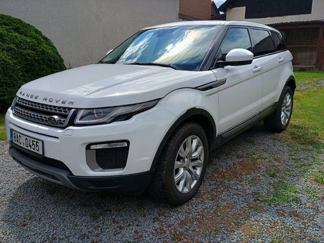 Land Rover Range Rover Evoque, 90tkm, 132kw, 2017, ČR.