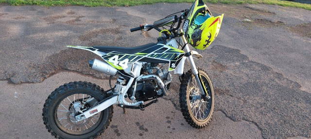 Pitbike Zuumav S3 125cc 17/14 manuál 4rychlosti + el start.