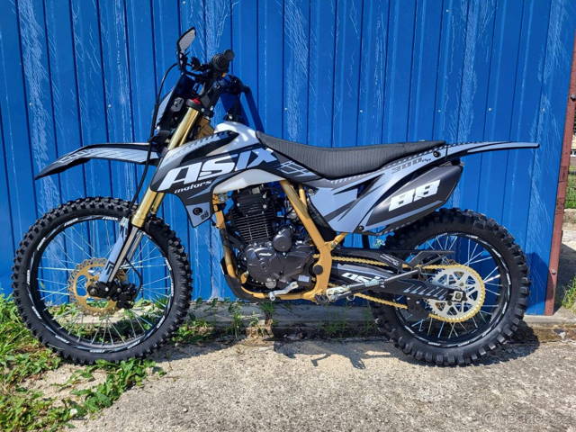 Pitbike ASIX XB-88 300ccm sivá