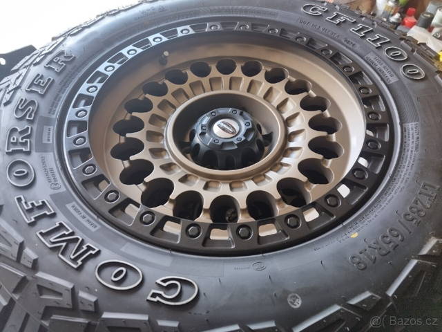 Offroad sada 6x139 alu 9x18 + 285/65r18 celoročni pneu