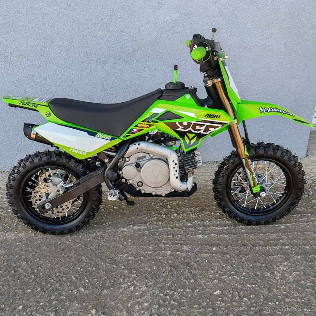 Dětský pitbike YCF 50A limited edition green
