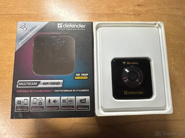 📹 Defender Multicam WF-10HD – přenosná Wi-Fi kamera