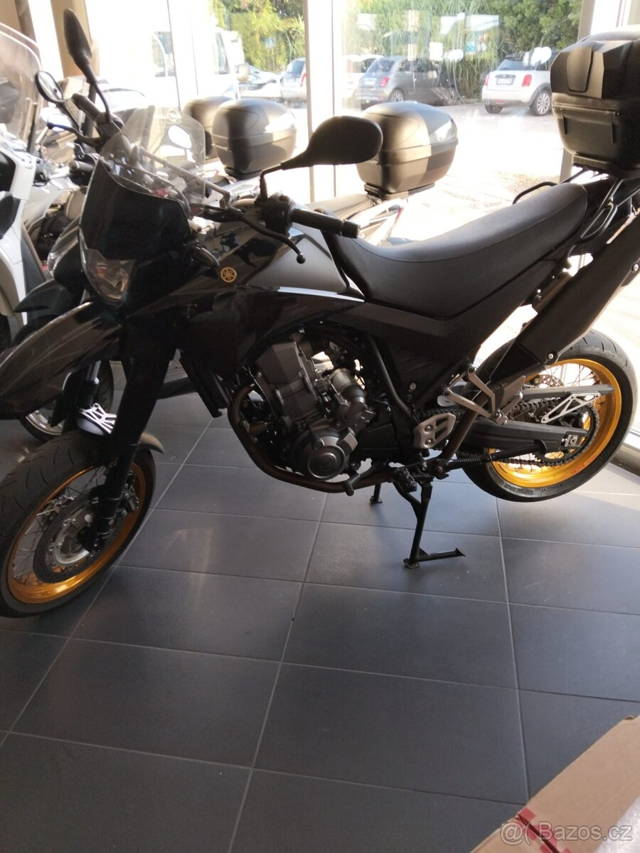 Yamaha XT 660 X Supermotard (2009) jen 29 t.km, kufr, dvoje