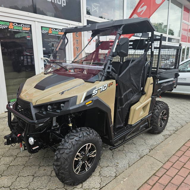 Linhai UTV 570 T-BOSS, ČR, 1. majitel, pouze 17 km, záruka