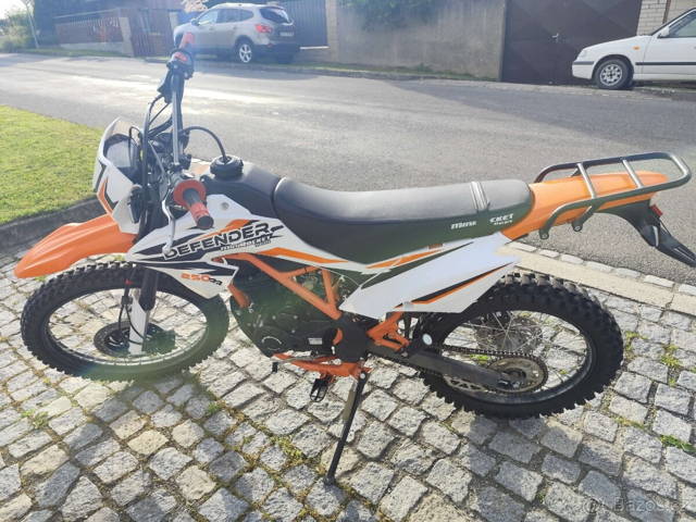 MiniRocket Mikilon Defender 250RR kola 21/18 oranžová