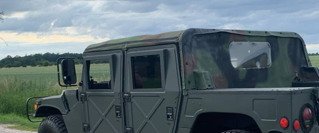 Střecha soft použitá Humvee Hummer H1