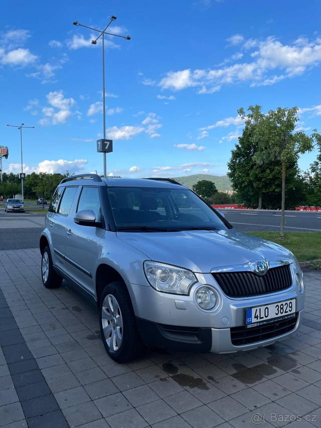 Škoda Yeti 2.0TDI 4x4 81kW, klima, výhřev sedaček