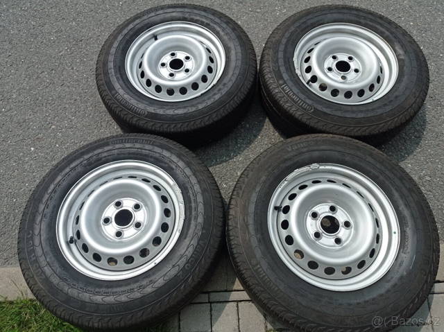 letní zátěžová ,,C" plechová kola 16" ORIGINAL VW AMAROK