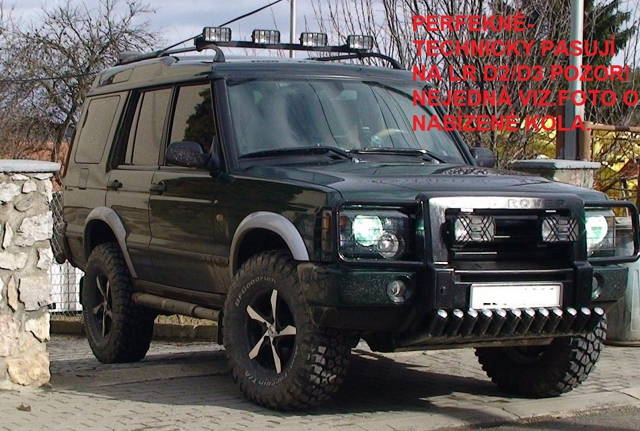 Land Rover Discovery 2/LR3 5x120 800km kola4x4 265/70 R17