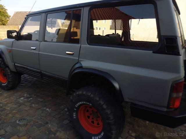 Nissan Patrol GR Y60 - náhrada zadních šoupaček 3DV/5DV