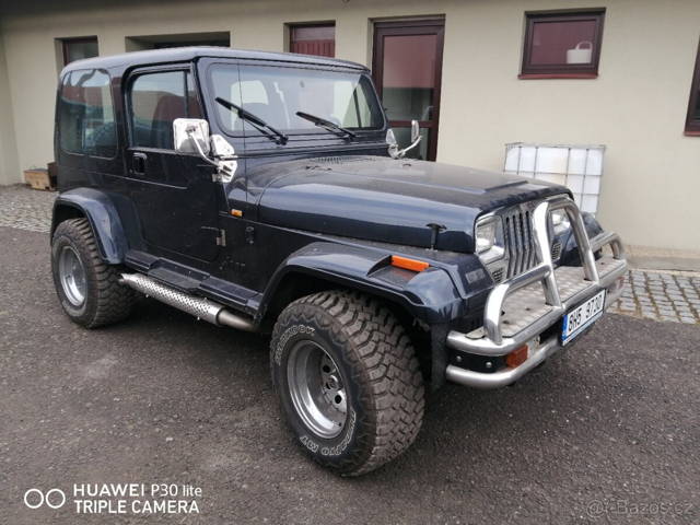 Jeep Wrangler 4.0 benzín, manuál, r.v. 1993