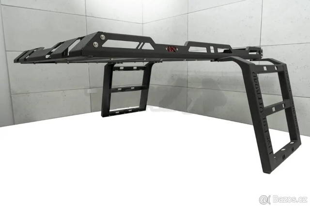 Ocelový střešní nosič s žebříkem Jeep Wrangler JK 2007-2018