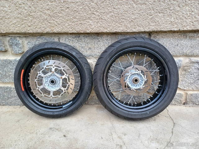 KTM LC4 640 - 620 KOLA, TLUMIČE, PUMPY, BRZDIČE ...