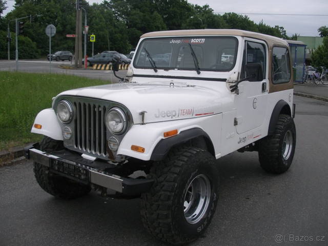 JEEP WRANGLER,2.4D,4x4,R.V.1983,BEZ KOROZE,NOVÁ STK