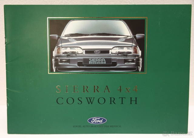 Prospekty Ford SIERRA 4x4 COSWORTH
