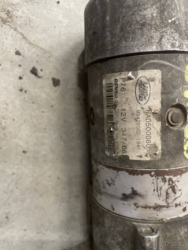 Starter 2.7tdv6 land rover