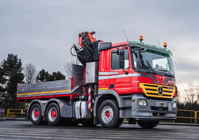 Mercedes-Benz ACTROS 2648 - 6x4 – Tahač/Valník+HR-PALFINGER
