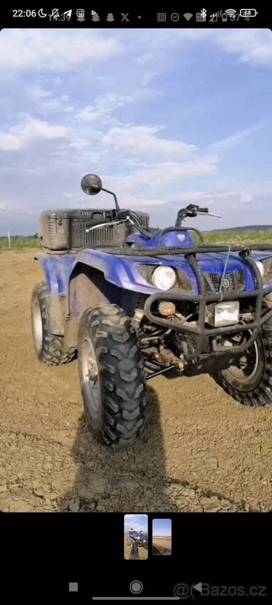 Yamaha grizzly 350