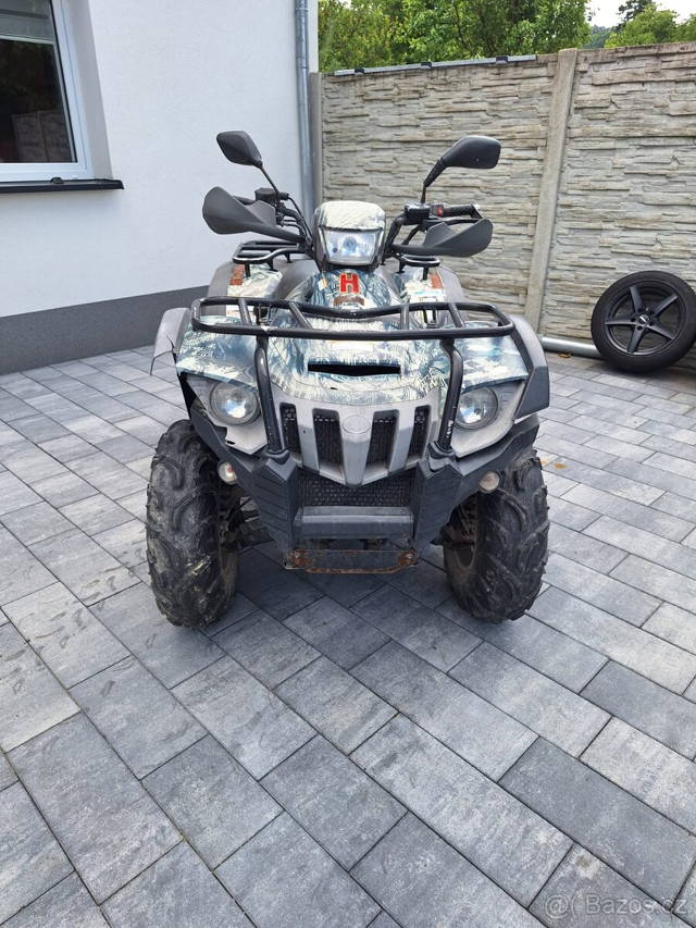 čtyřkolka na opravu