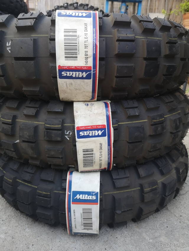Mitas 140/80 B18 70T TL E-10 Dakar
