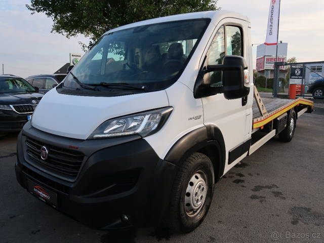 Fiat Ducato 2.3MTJ,118kW,NovéČR,serv.kn.,odtahový vůz
