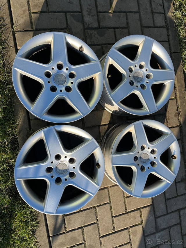 4x alu disky 5x120 R16 - zachovalé