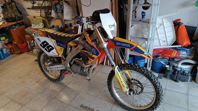 Honda CRF 250 R, ročník 2008